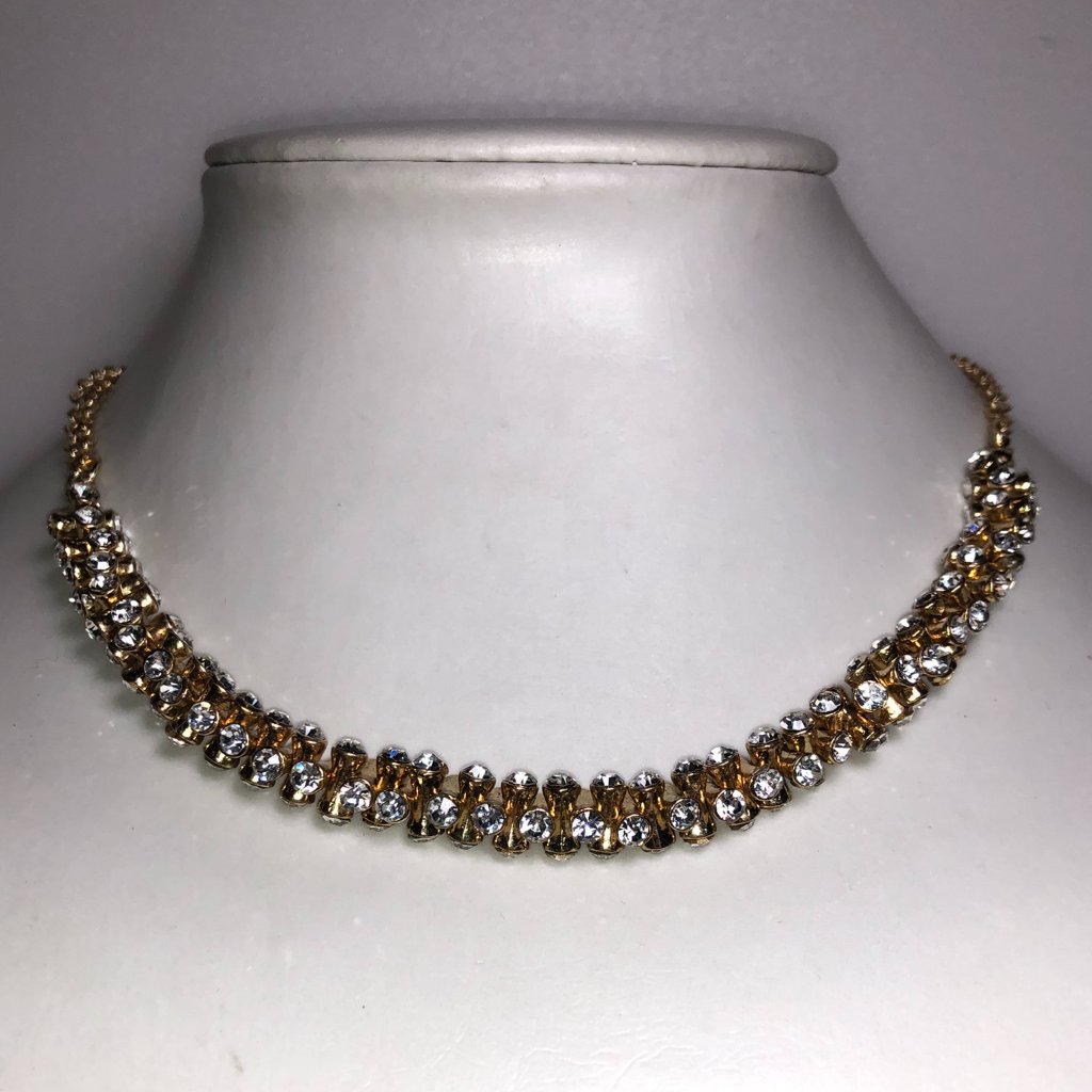 Amrita Gold & Crystal Necklace